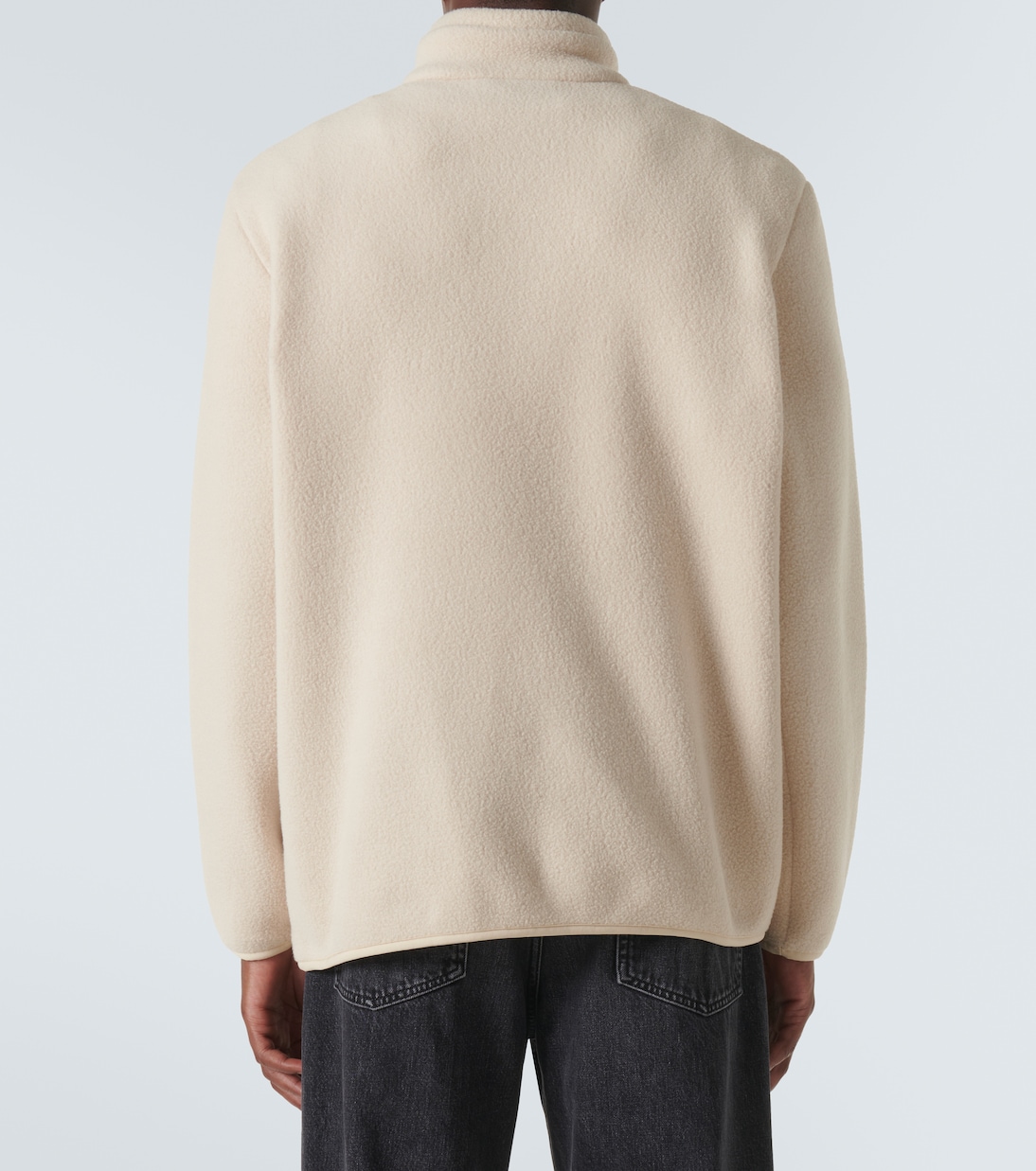 Pullover in pile con zip | Peak Performance