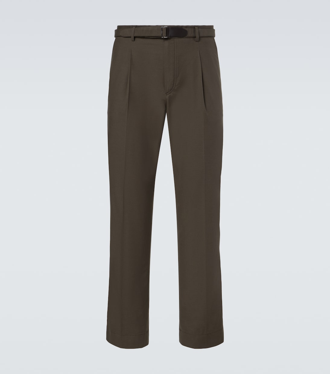 Pantalones rectos Madeira de algodón y seda | Brioni