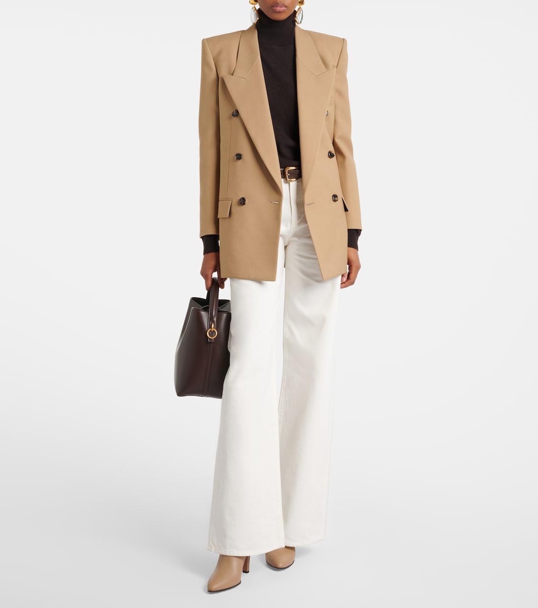 Jeans anchos de tiro medio | Ralph Lauren Collection