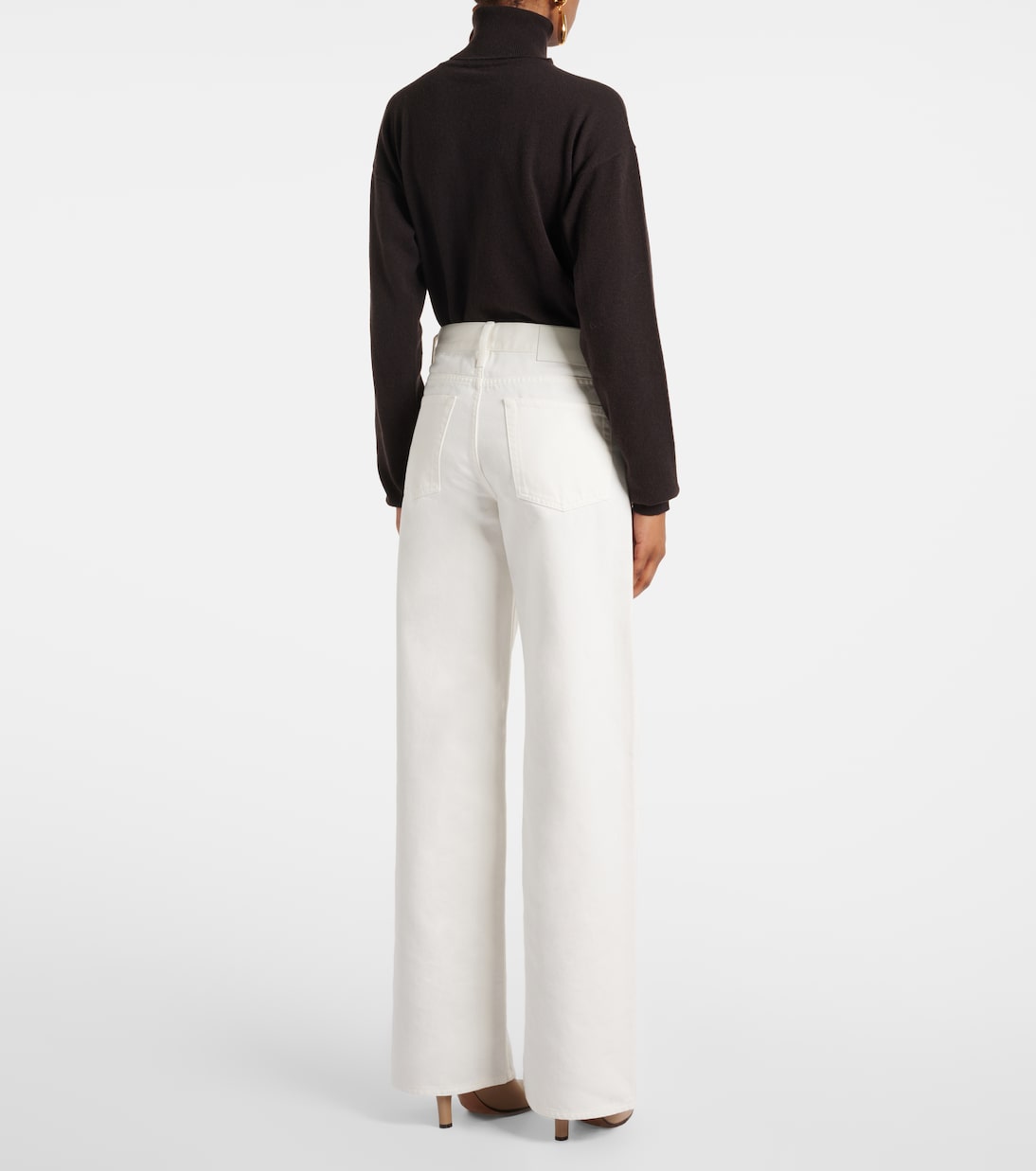 Jeans anchos de tiro medio | Ralph Lauren Collection
