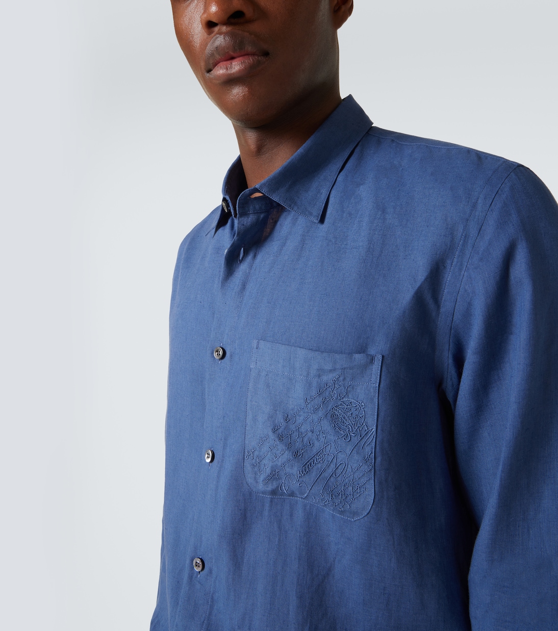 Camicia Scritto in lino | Berluti