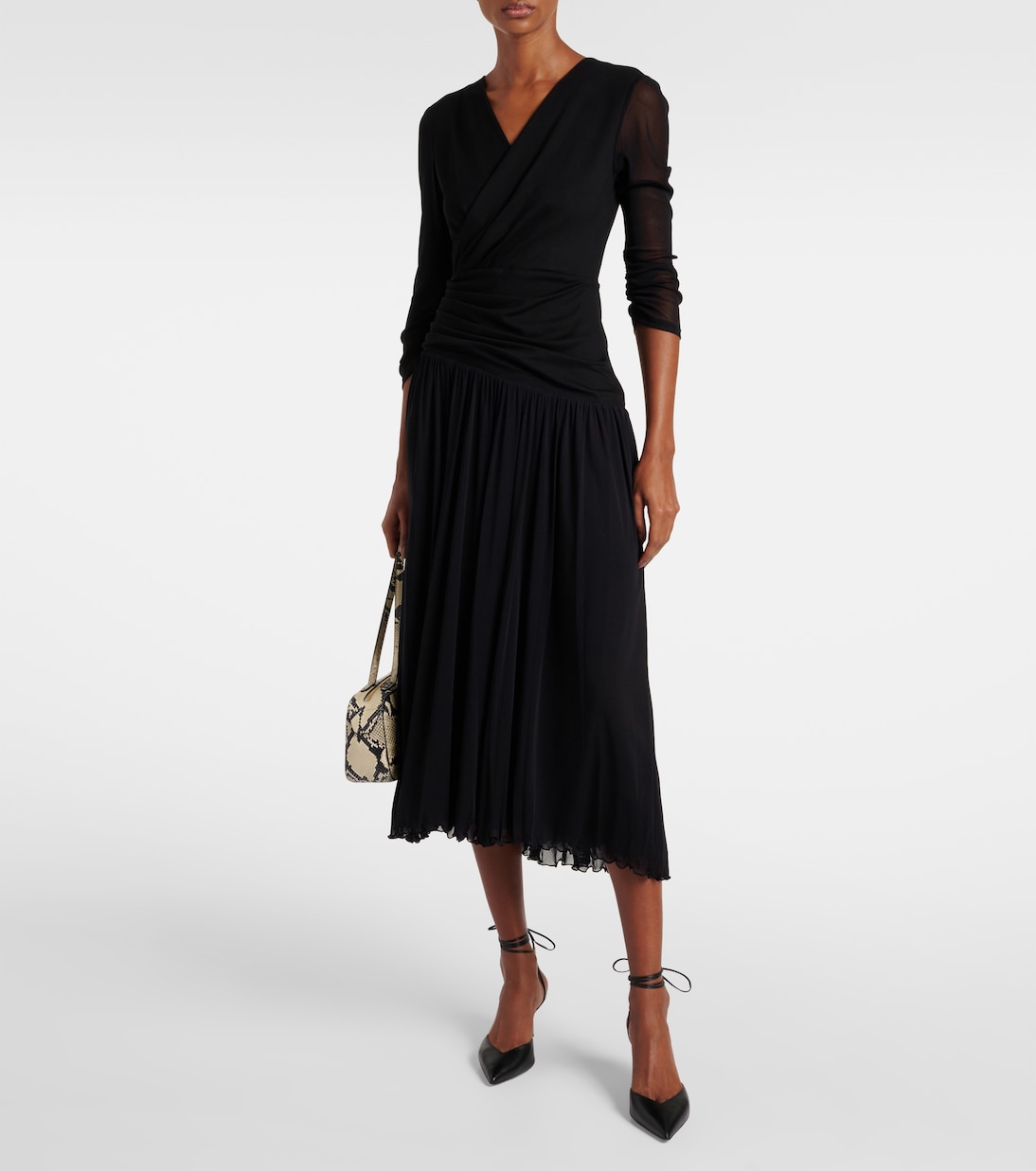Midikleid Gaj aus Mesh | Diane von Furstenberg