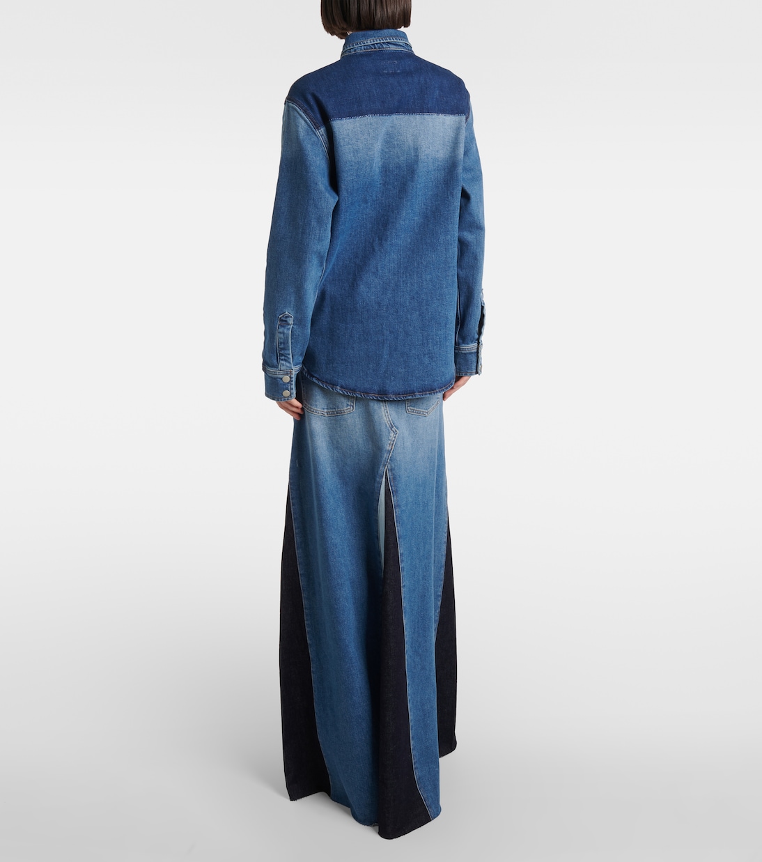 Camicia di jeans Monaco patchwork | AG Jeans