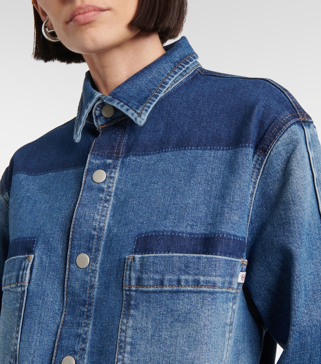 Camicia di jeans Monaco patchwork | AG Jeans