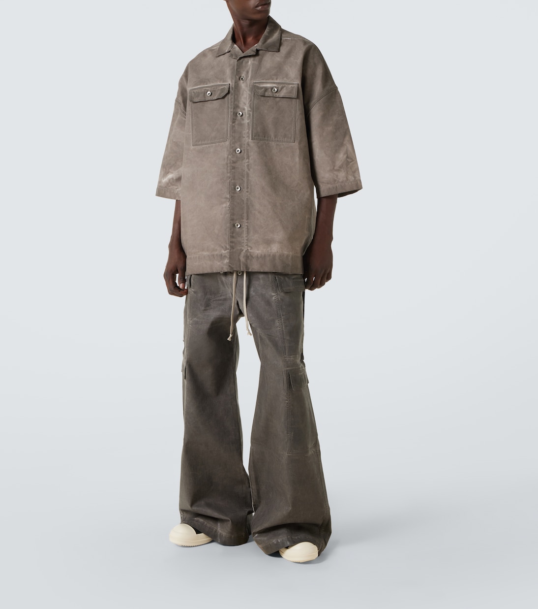 Baskets slip-on Boat en jean enduit | DRKSHDW by Rick Owens