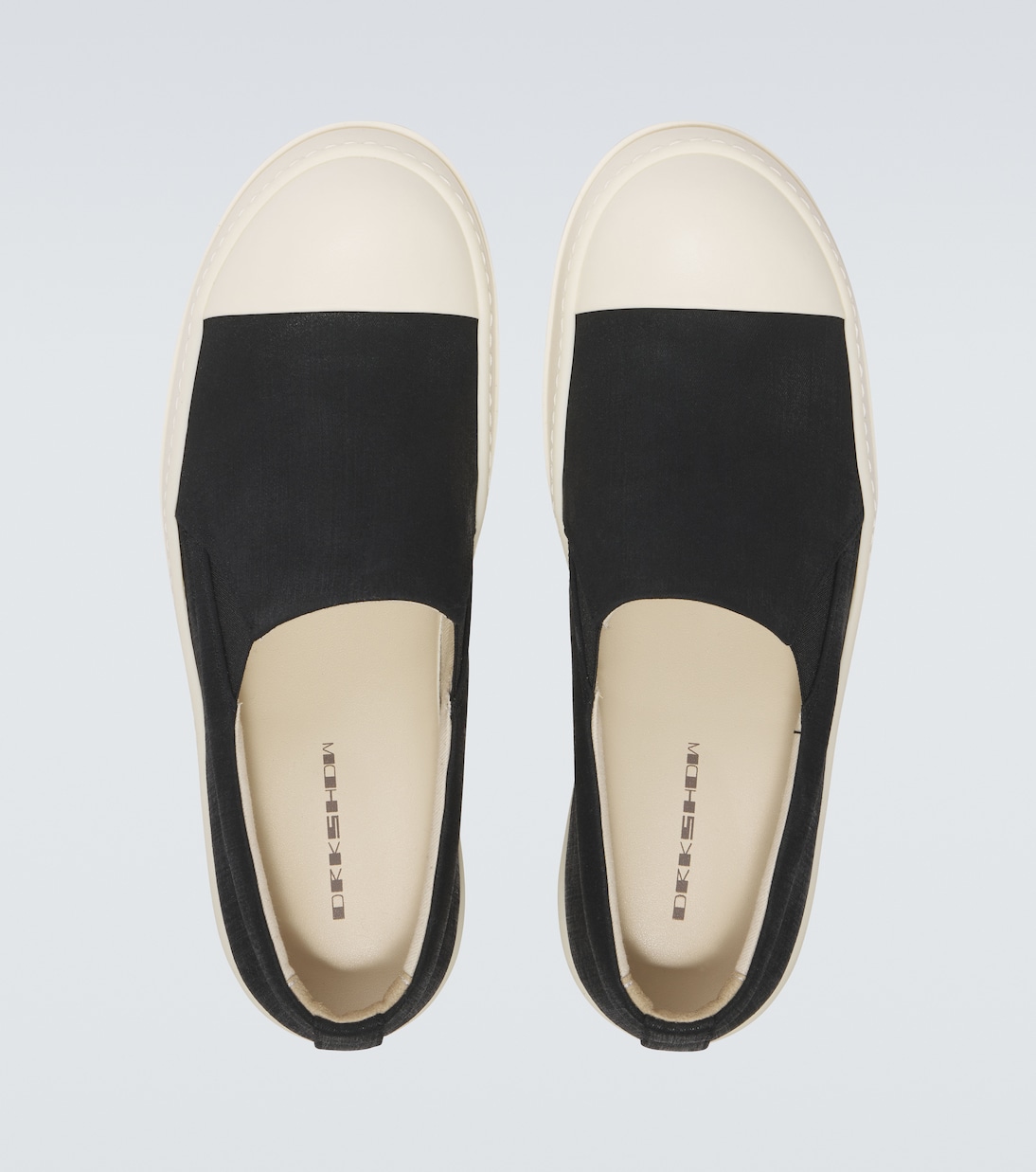 Baskets slip-on Boat en jean enduit | DRKSHDW by Rick Owens