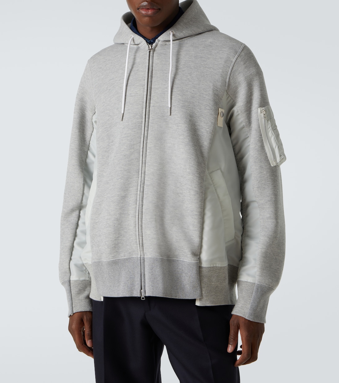 Sudadera con capucha de jersey de algodón | Sacai