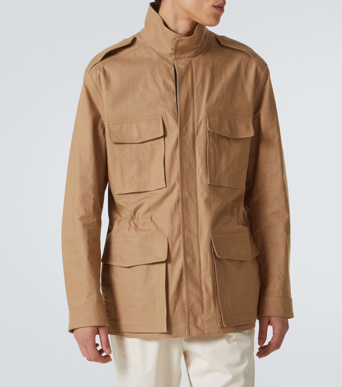 Linen field jacket | Tod's