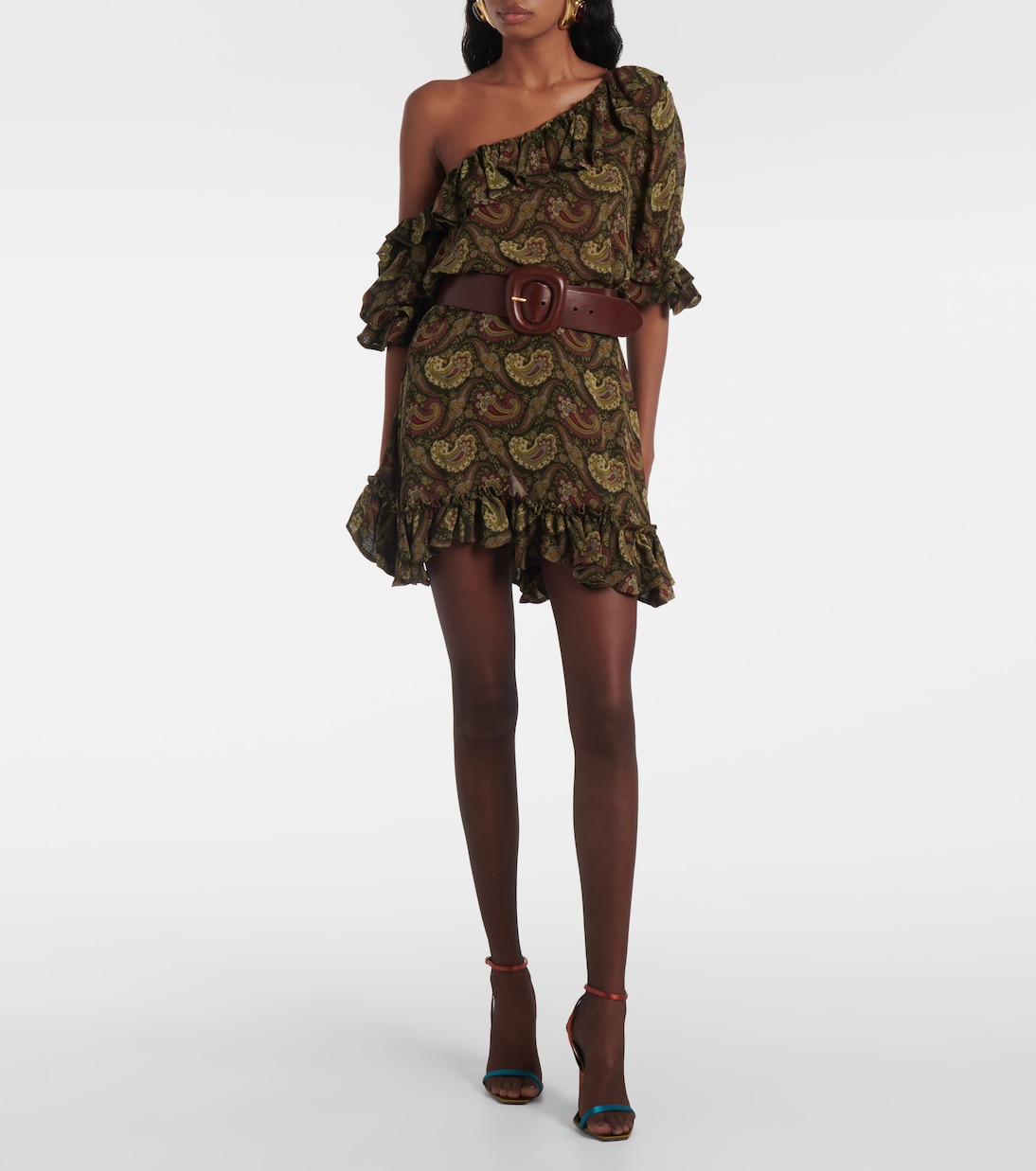 One-Shoulder-Minikleid | Saint Laurent