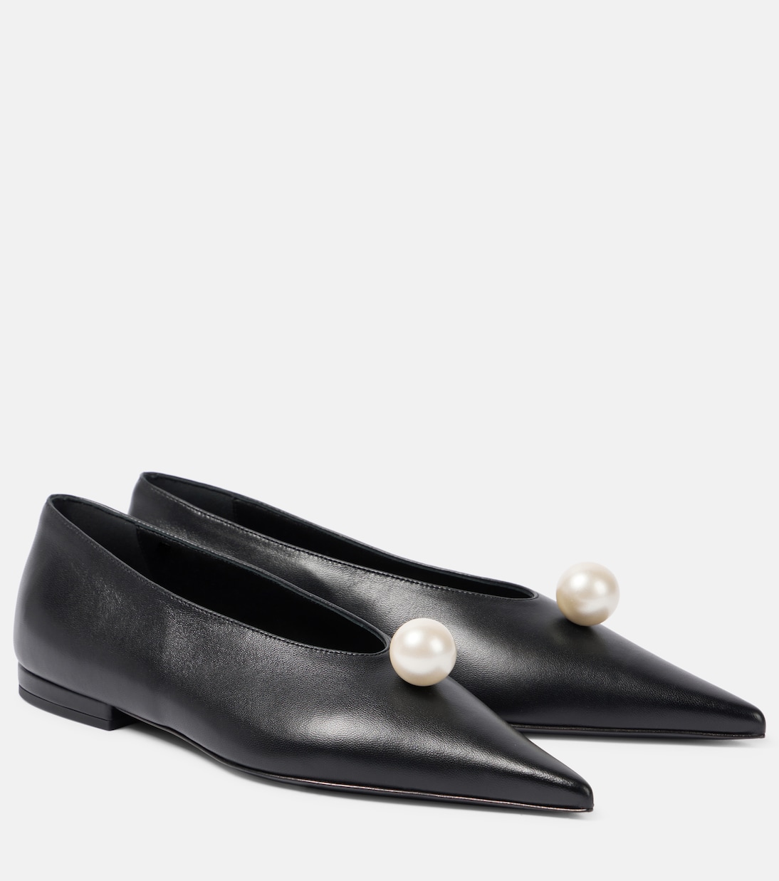 Ballerines en cuir à ornements | Magda Butrym