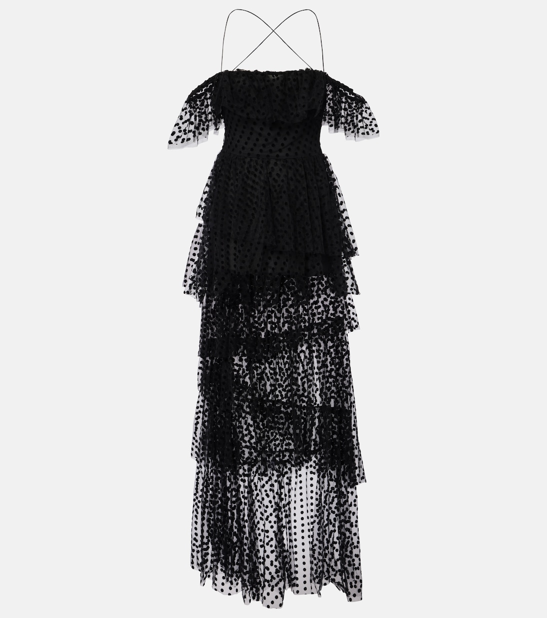 Robe longue Carmen en tulle | Alexandra Miro
