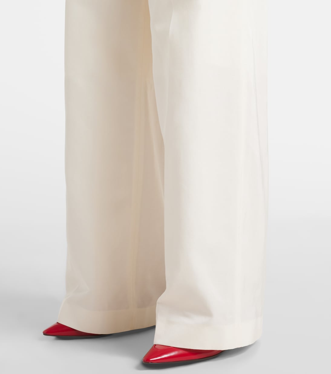 Pantaloni a gamba larga Alanel in seta e cotone | Joseph
