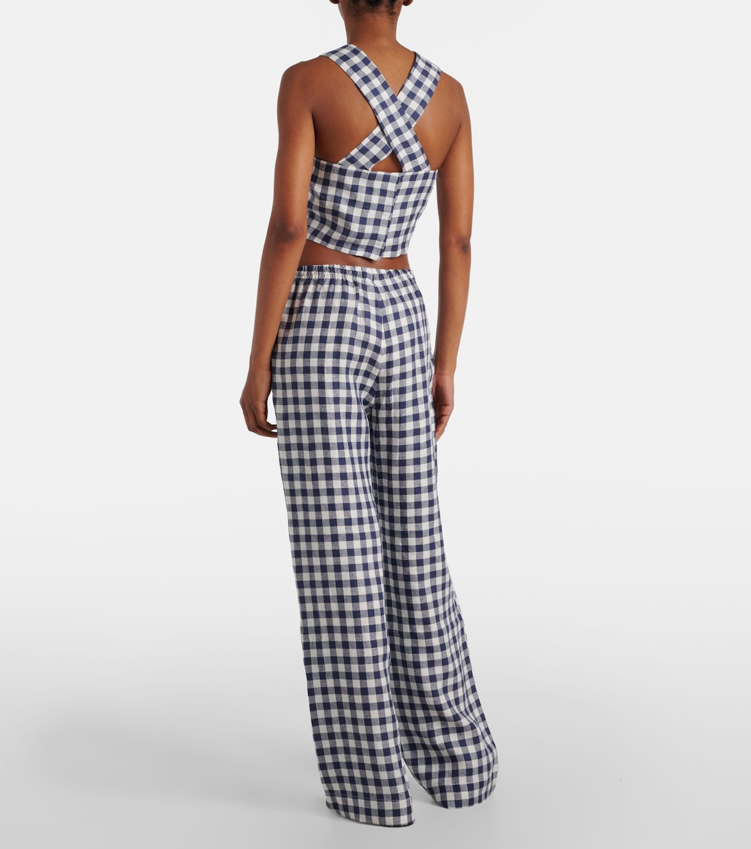 Weite Hose Aurelia aus Leinen | Asceno