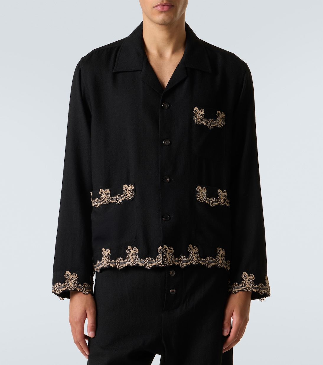Surchemise Laurelist en laine | Bode