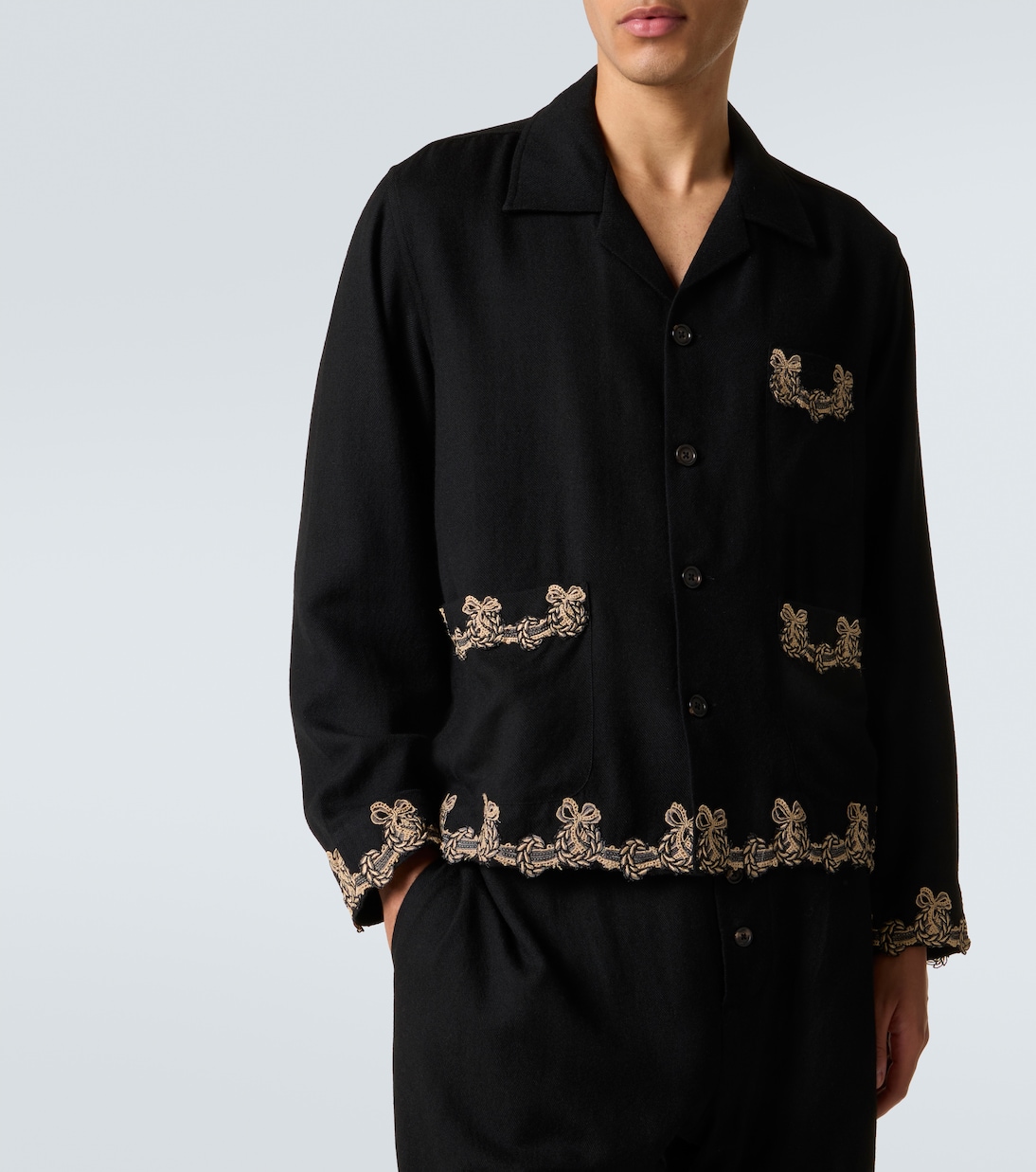 Surchemise Laurelist en laine | Bode