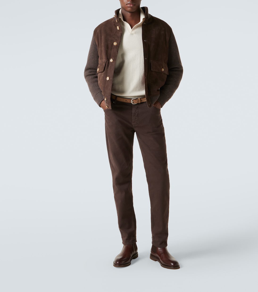 Chelsea Boots aus Leder | Brunello Cucinelli