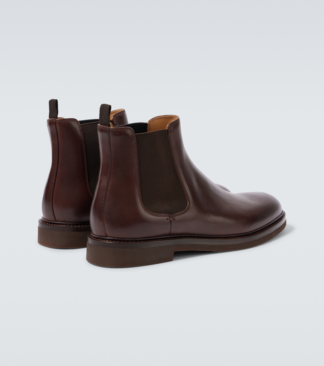 Chelsea Boots aus Leder | Brunello Cucinelli