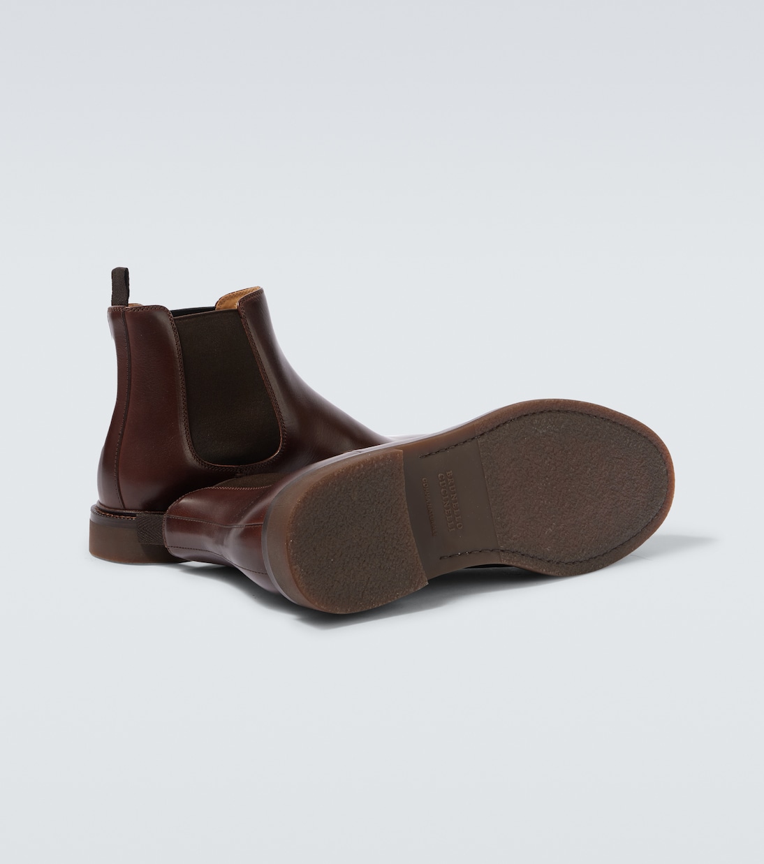 Chelsea Boots aus Leder | Brunello Cucinelli