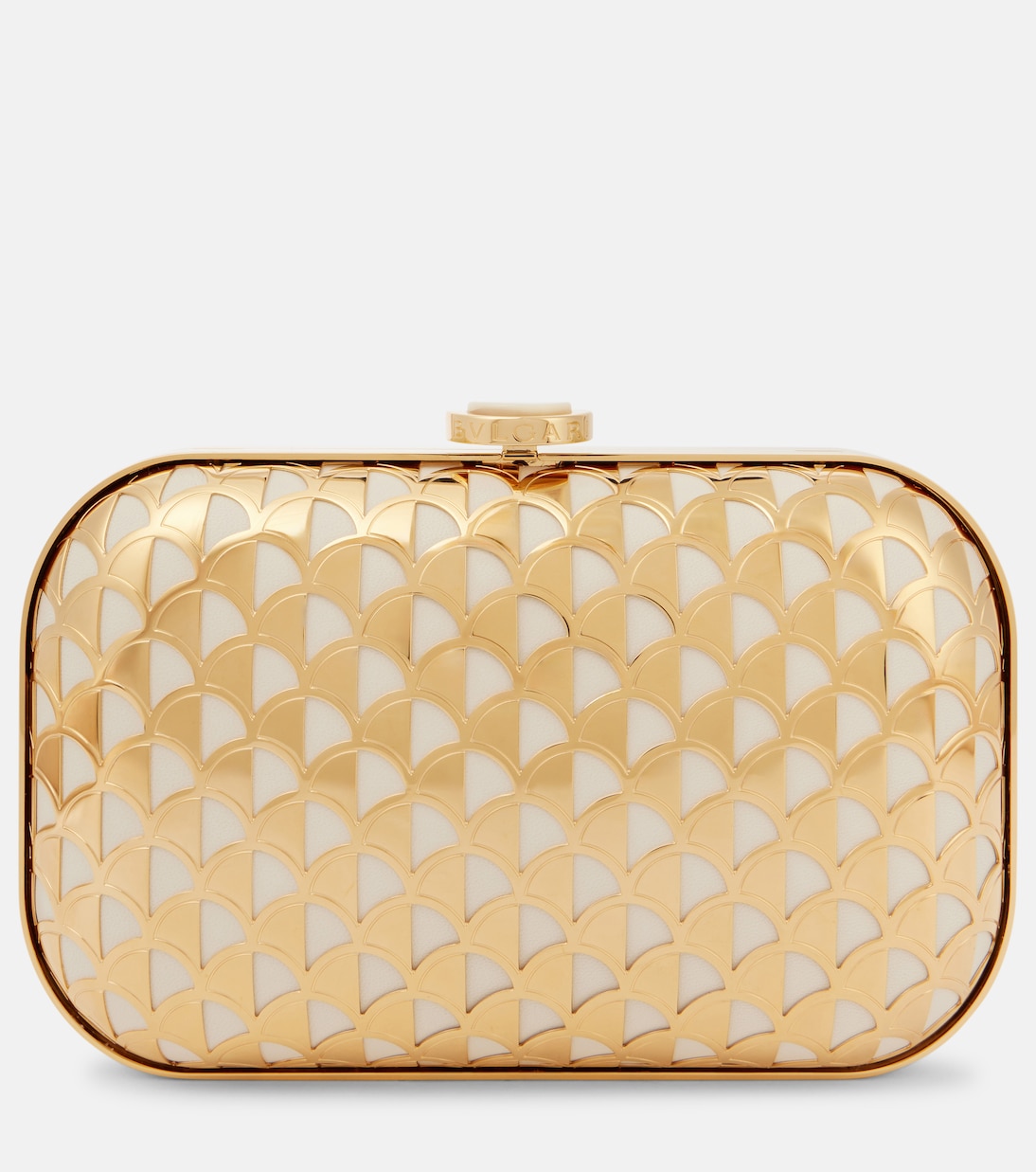 Clutch Calla chapado en oro | Bvlgari