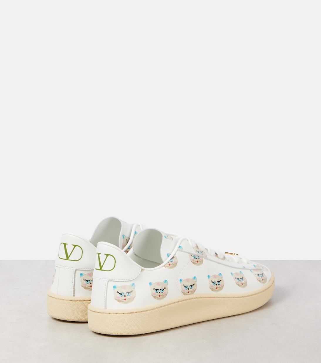 Sneakers Royco in pelle con stampa | Valentino Garavani