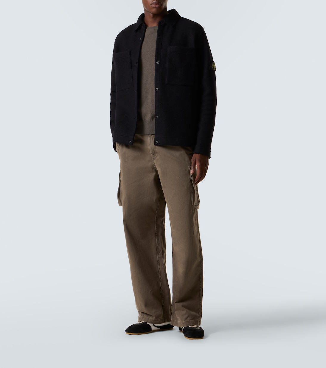 Virgin wool overshirt | Stone Island