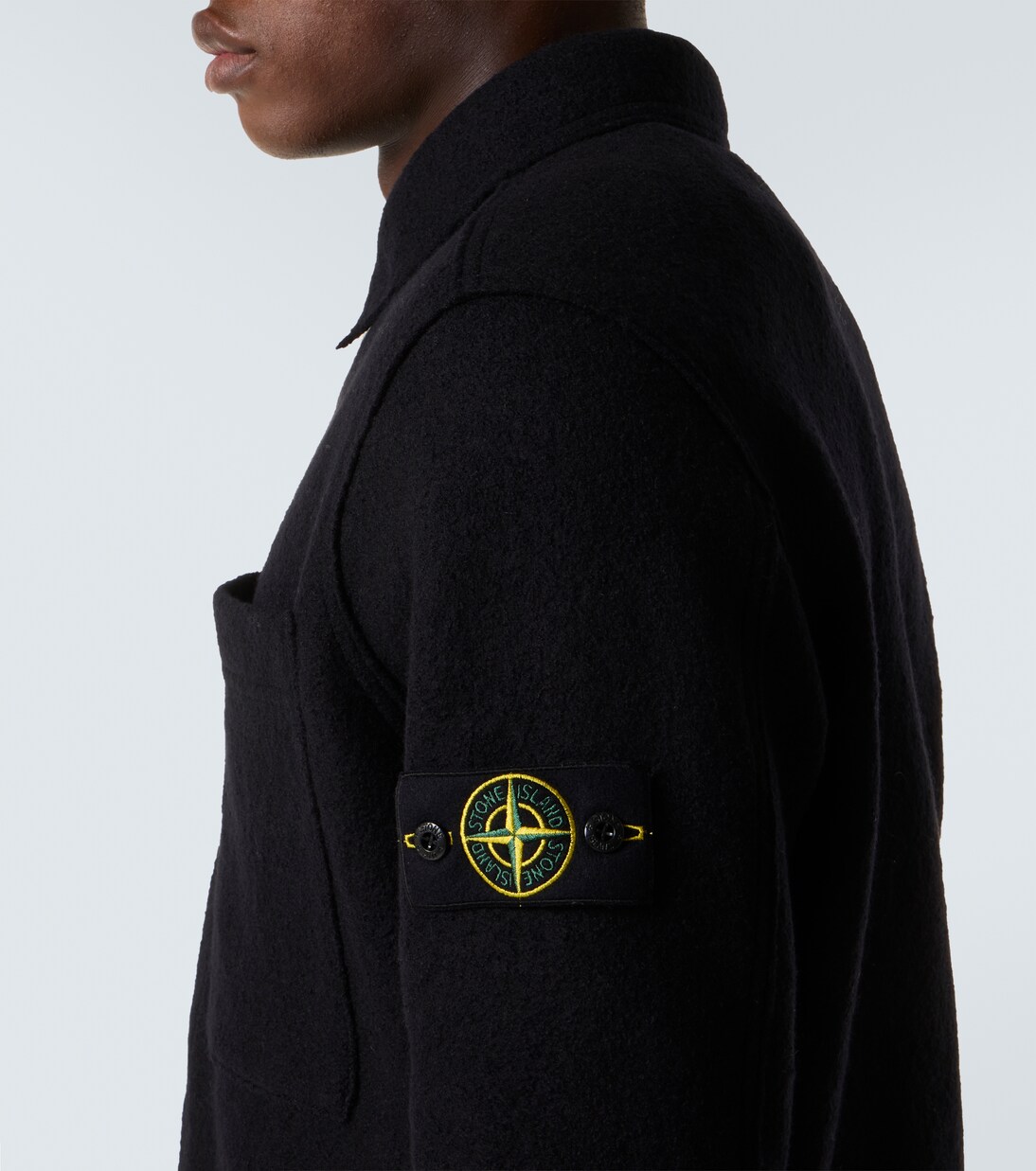 Virgin wool overshirt | Stone Island