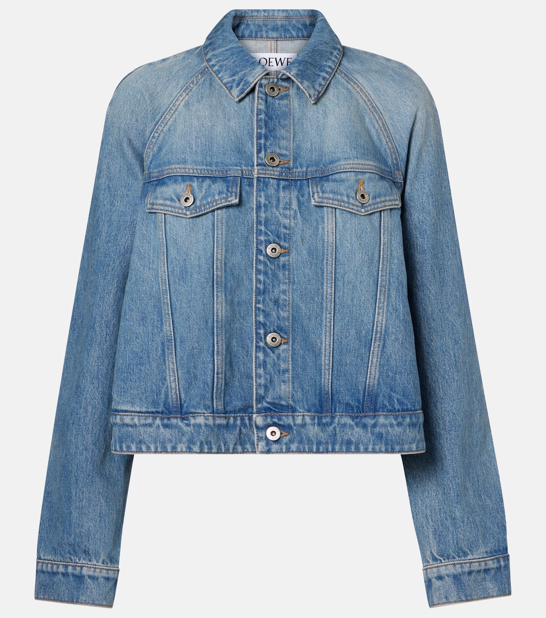 Cropped denim jacket | Loewe