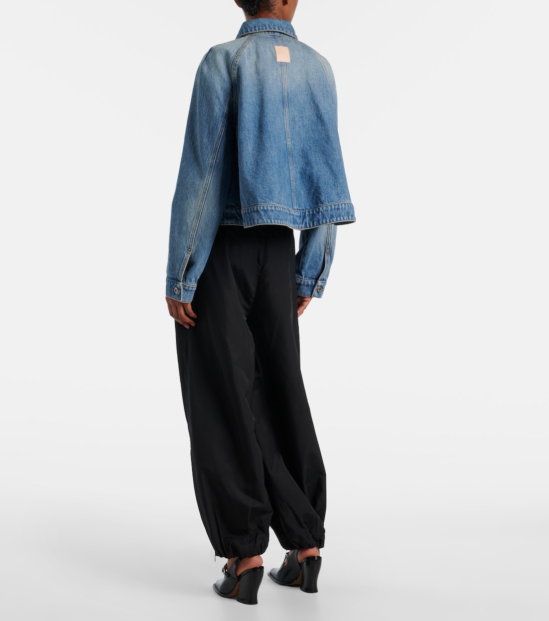 Cropped denim jacket | Loewe