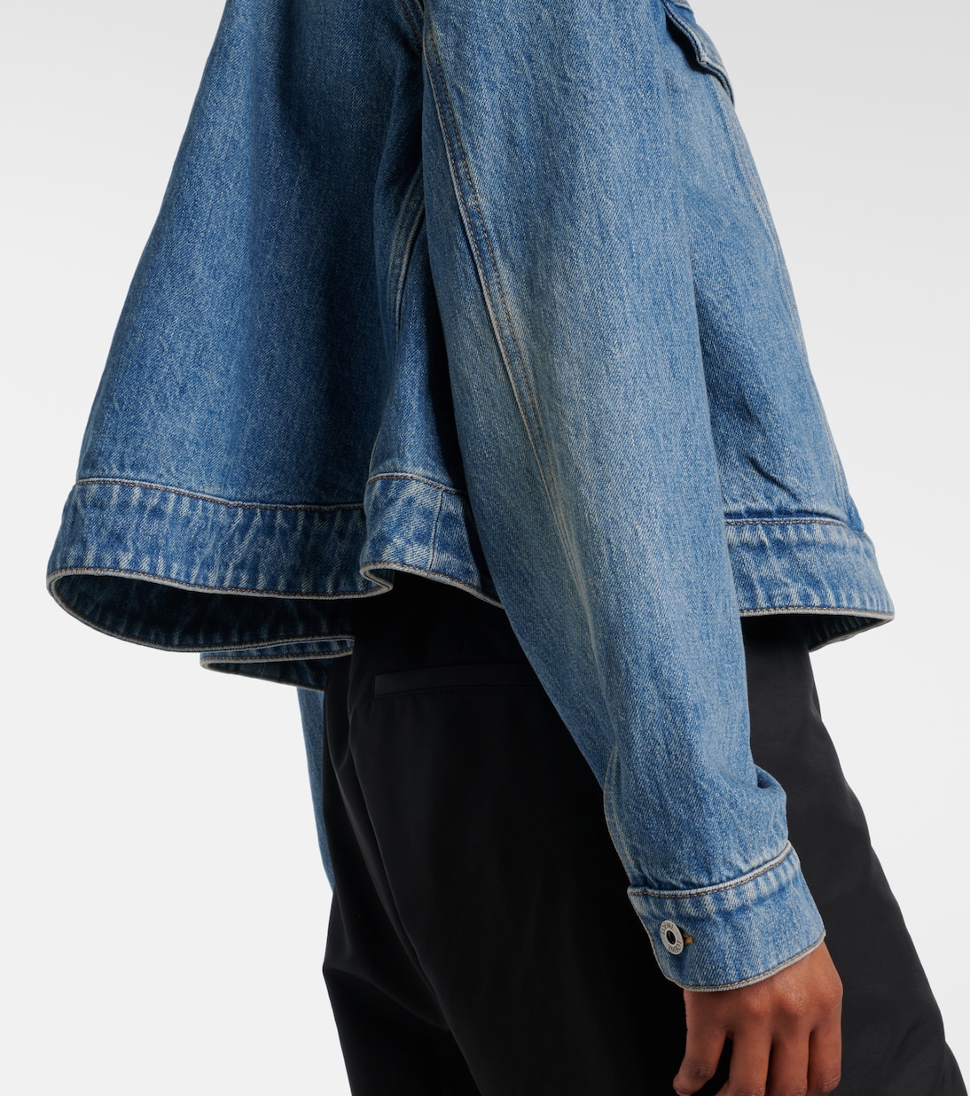 Cropped denim jacket | Loewe