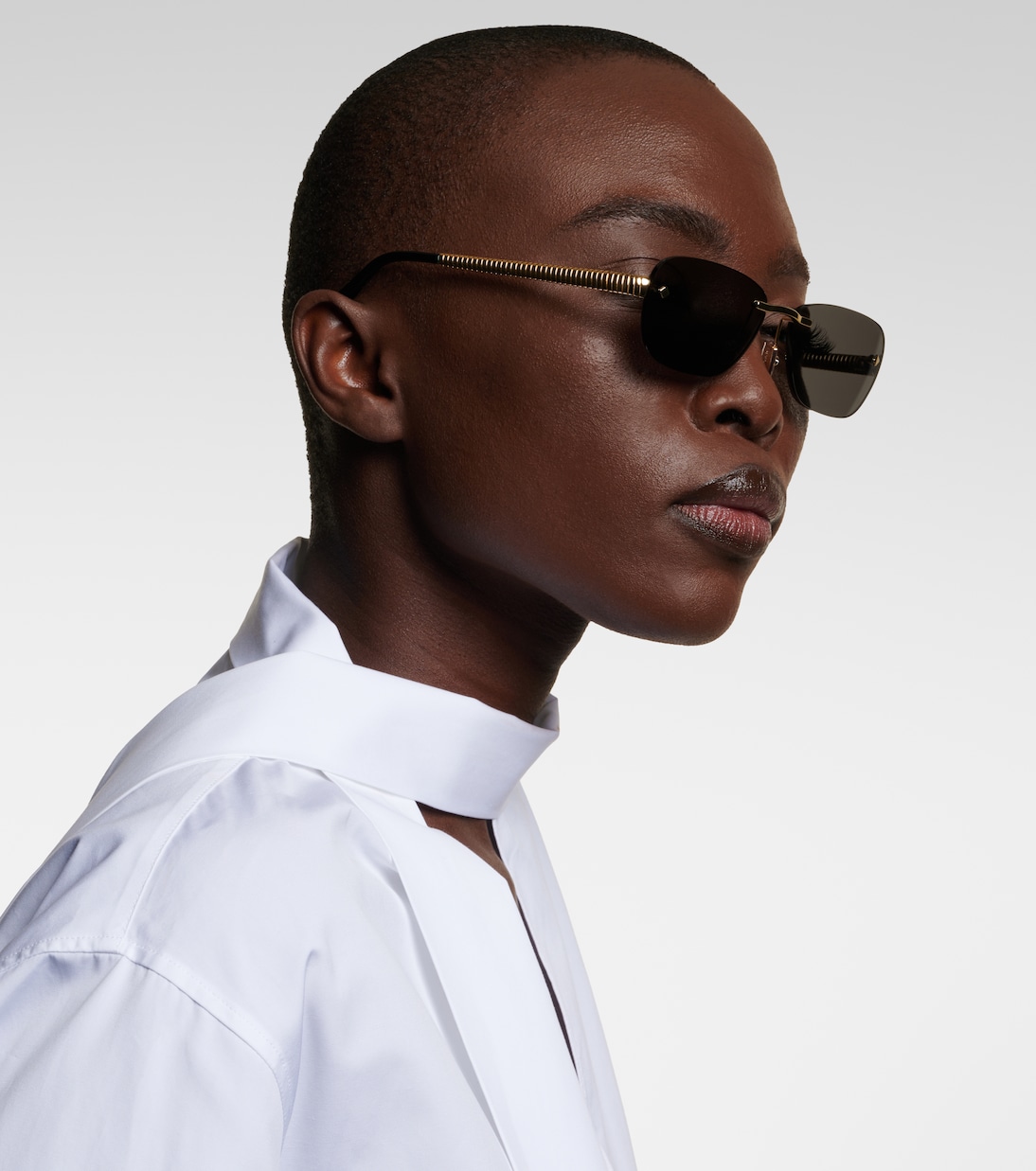 Lunettes de soleil Tubogas rectangulaires | Bvlgari