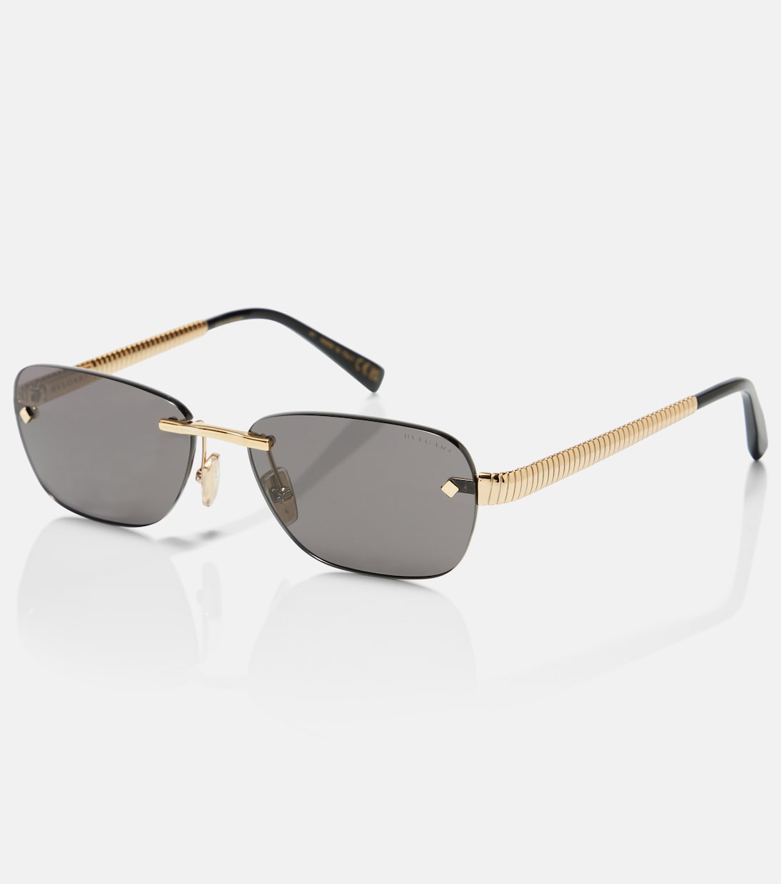 Lunettes de soleil Tubogas rectangulaires | Bvlgari