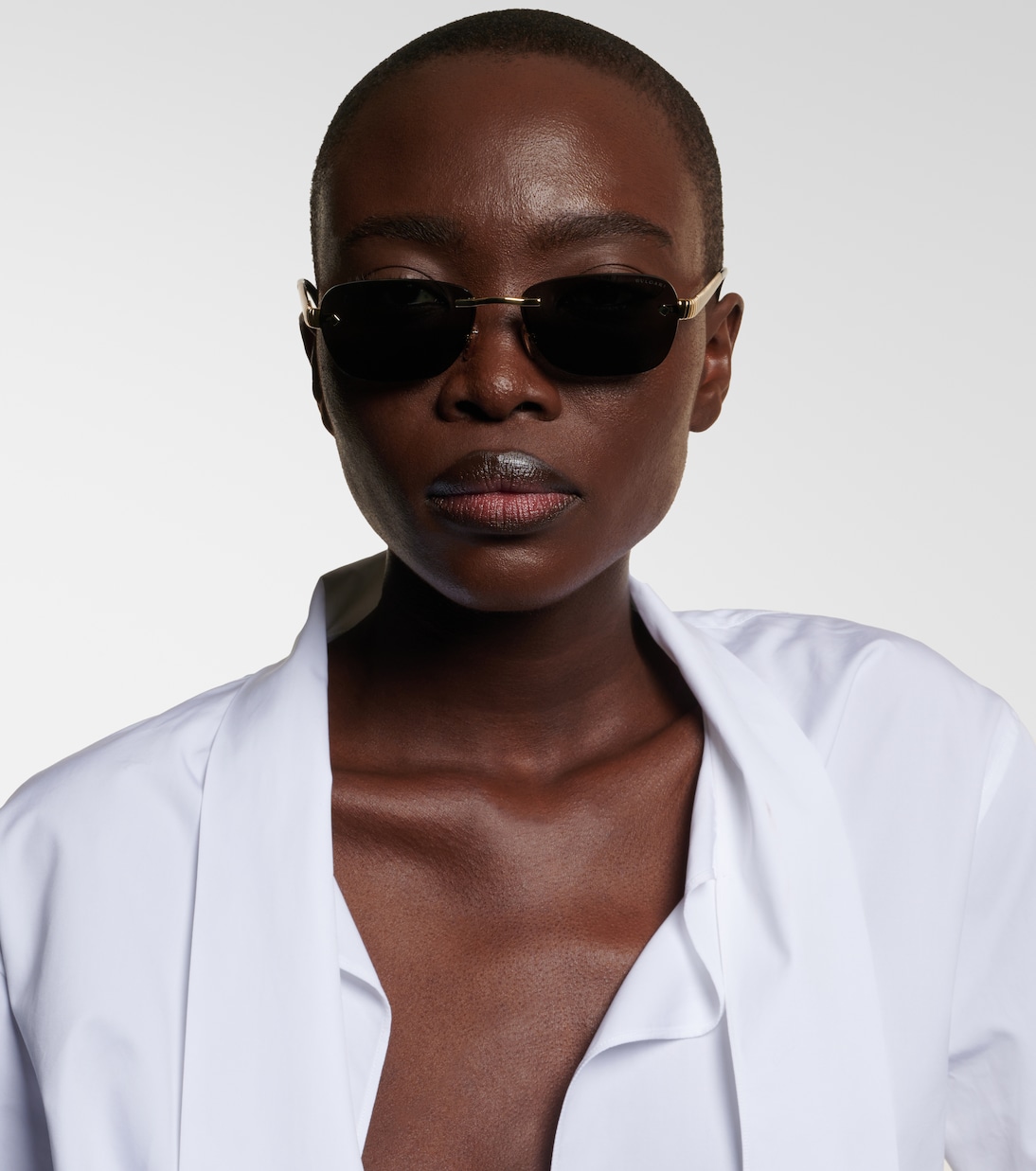 Lunettes de soleil Tubogas rectangulaires | Bvlgari
