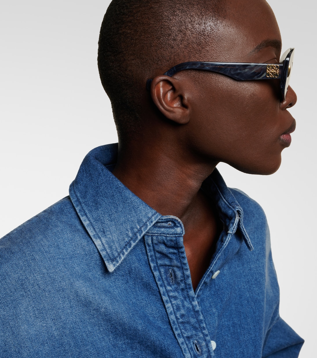 Anagram oversized sunglasses | Loewe