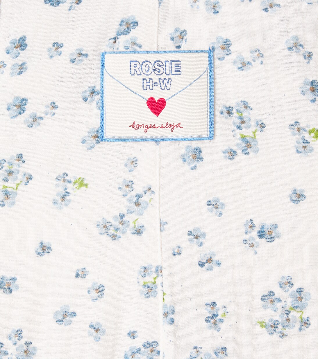 Bébé – Salopette Mioblu en coton à fleurs | Konges Sløjd