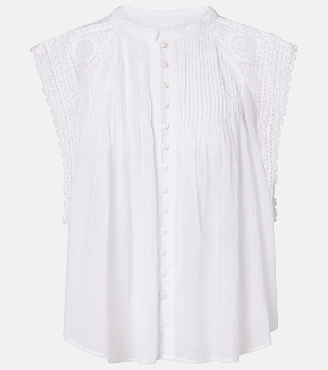 Top Grecia aus Baumwolle mit Spitze | Marant Etoile