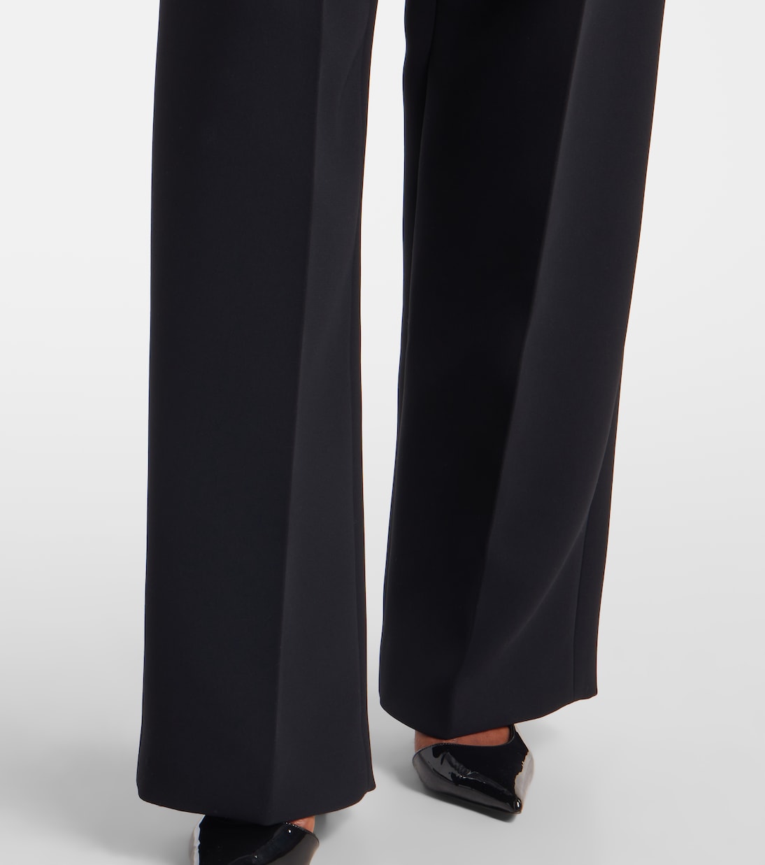 August high-rise wide-leg pants | Khaite