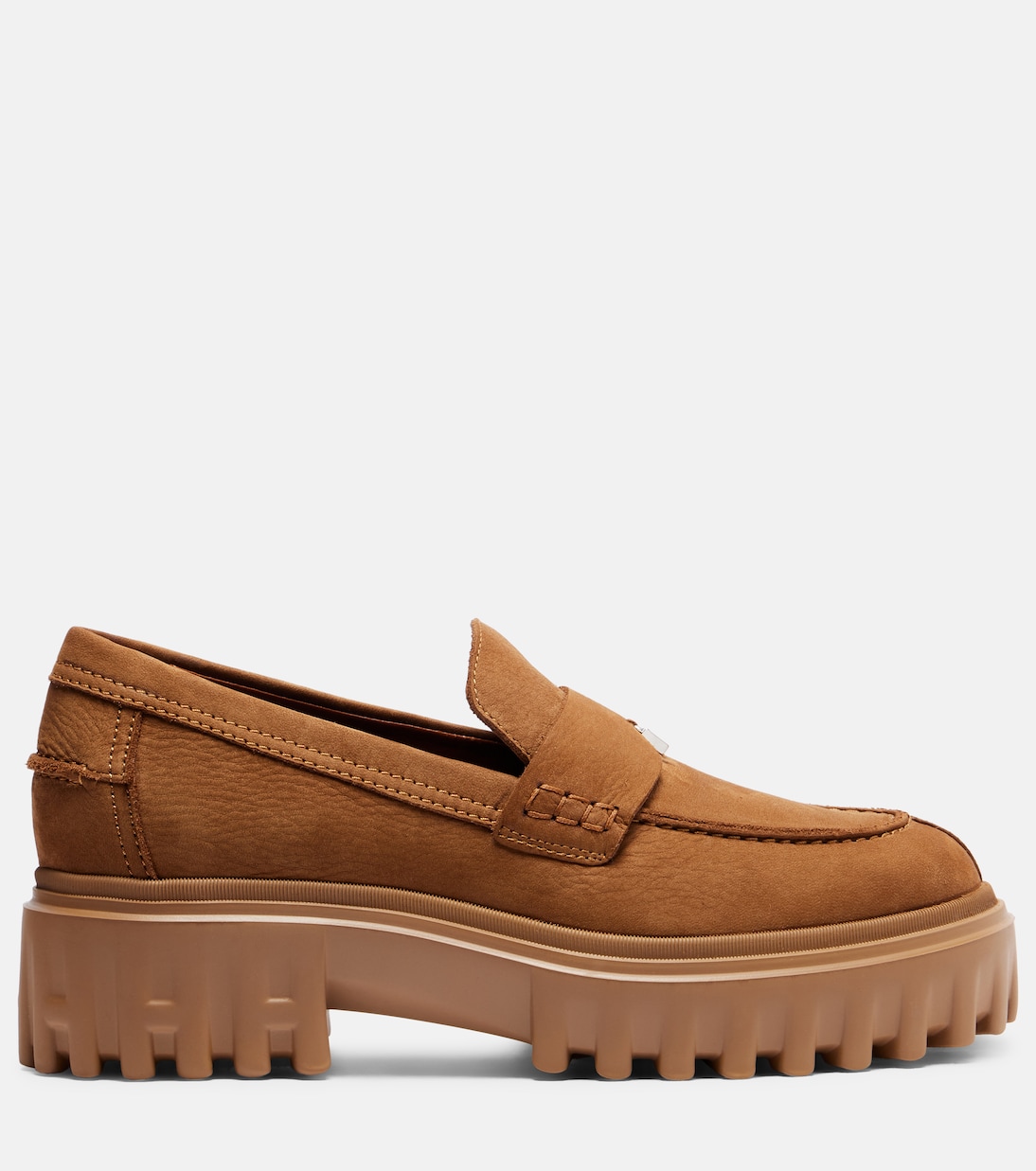 H700 leather platform loafers | Hogan