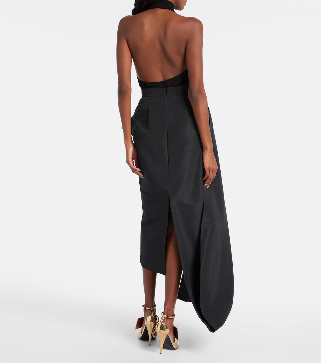 Bow-detail taffeta maxi skirt | Givenchy