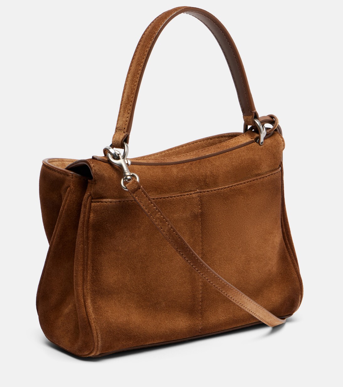 Tote Bag Rodeo Mini aus Veloursleder | Balenciaga