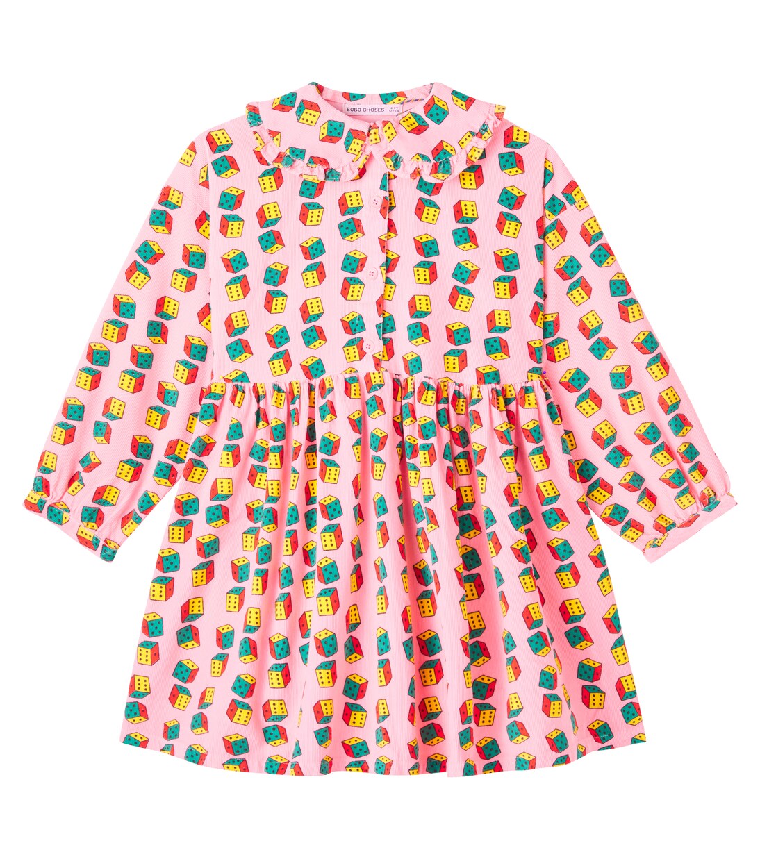 Printed cotton dress | Bobo Choses