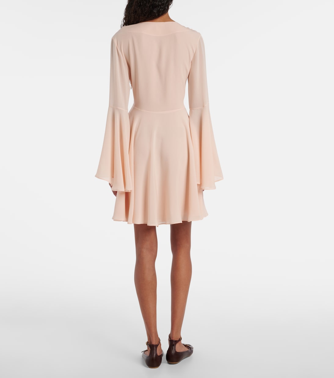 Minikleid aus Seiden-Georgette | Chloé