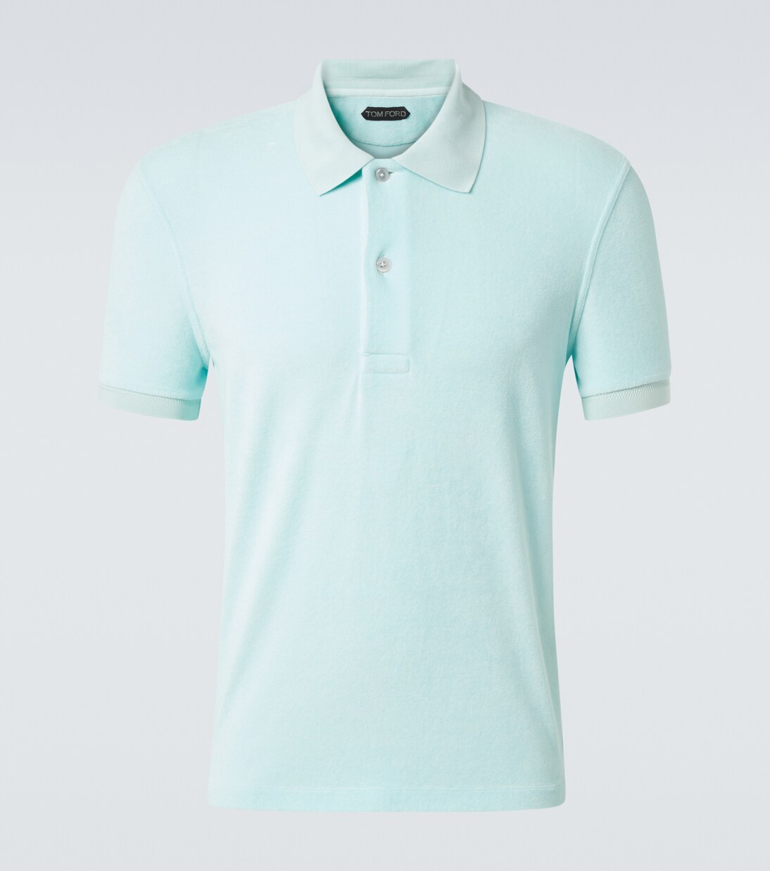 Polo de rizo en mezcla de algodón | Tom Ford