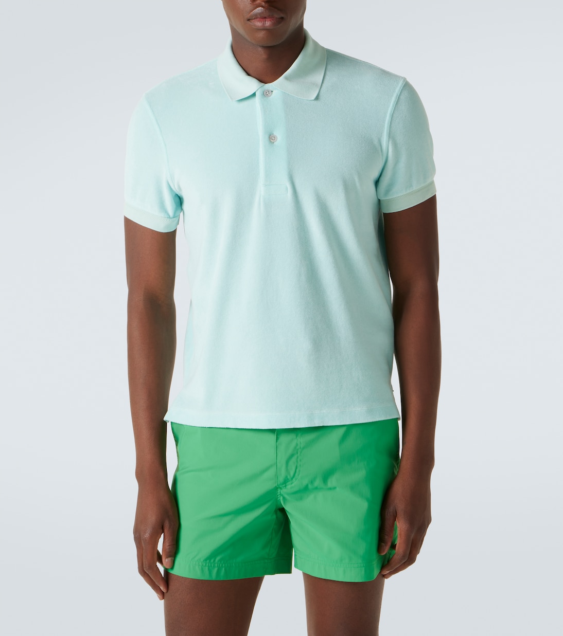 Polo de rizo en mezcla de algodón | Tom Ford