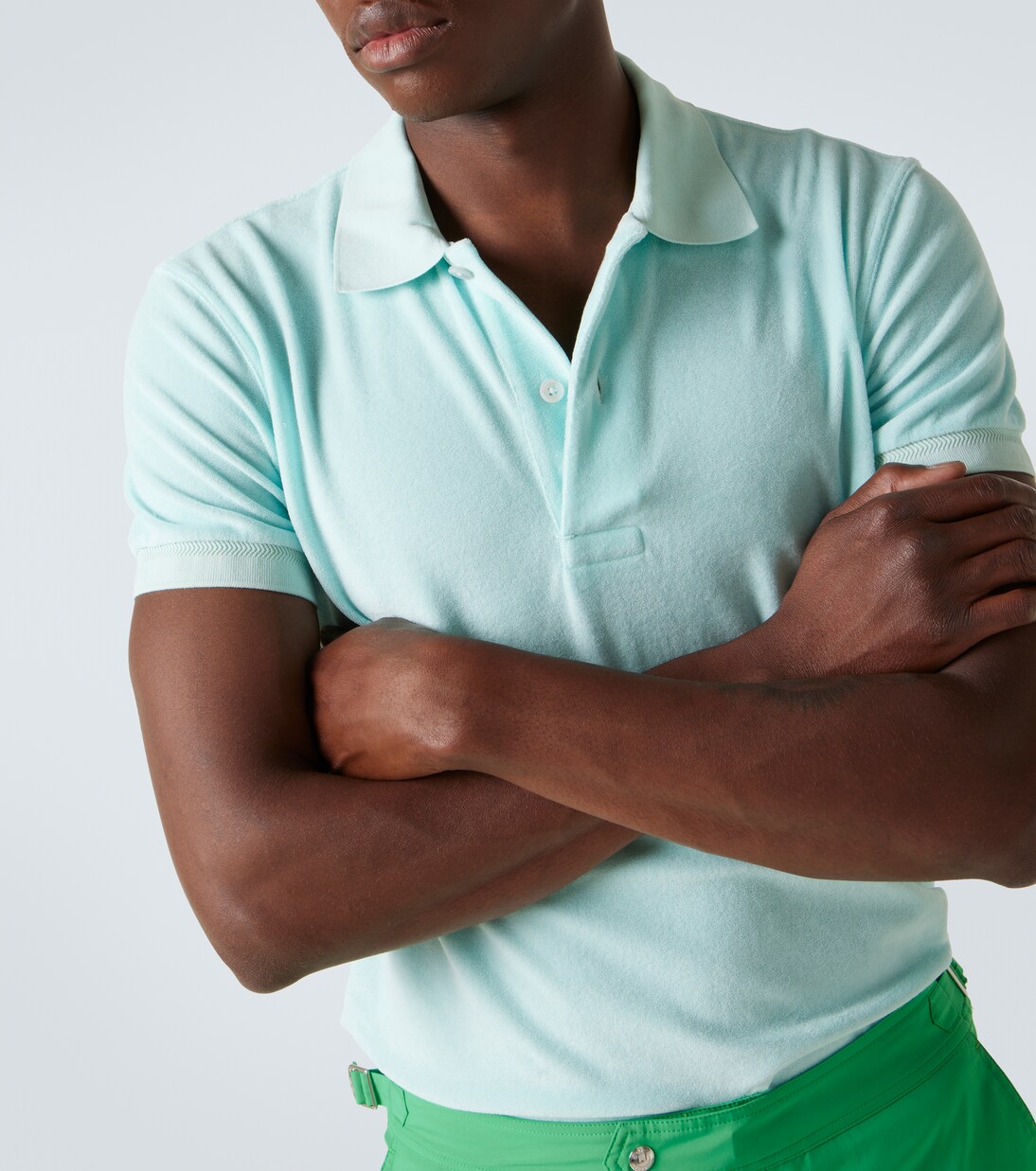 Polo de rizo en mezcla de algodón | Tom Ford