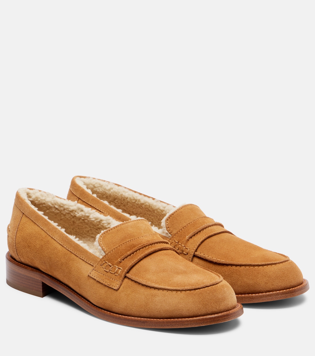 Dylan suede penny loafers | Paris Texas