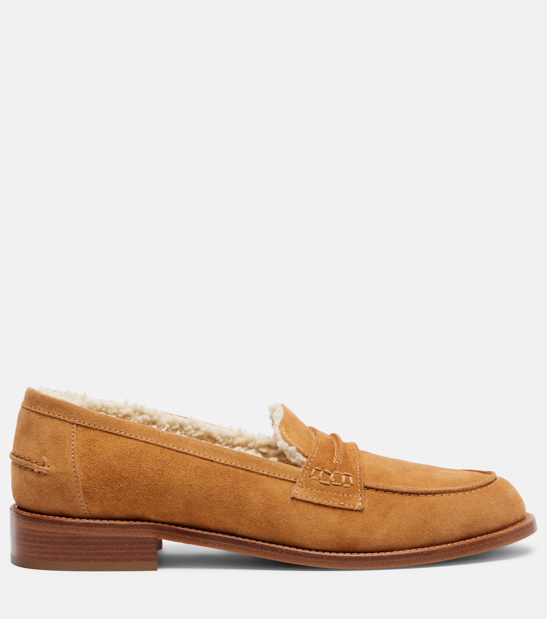 Dylan suede penny loafers | Paris Texas