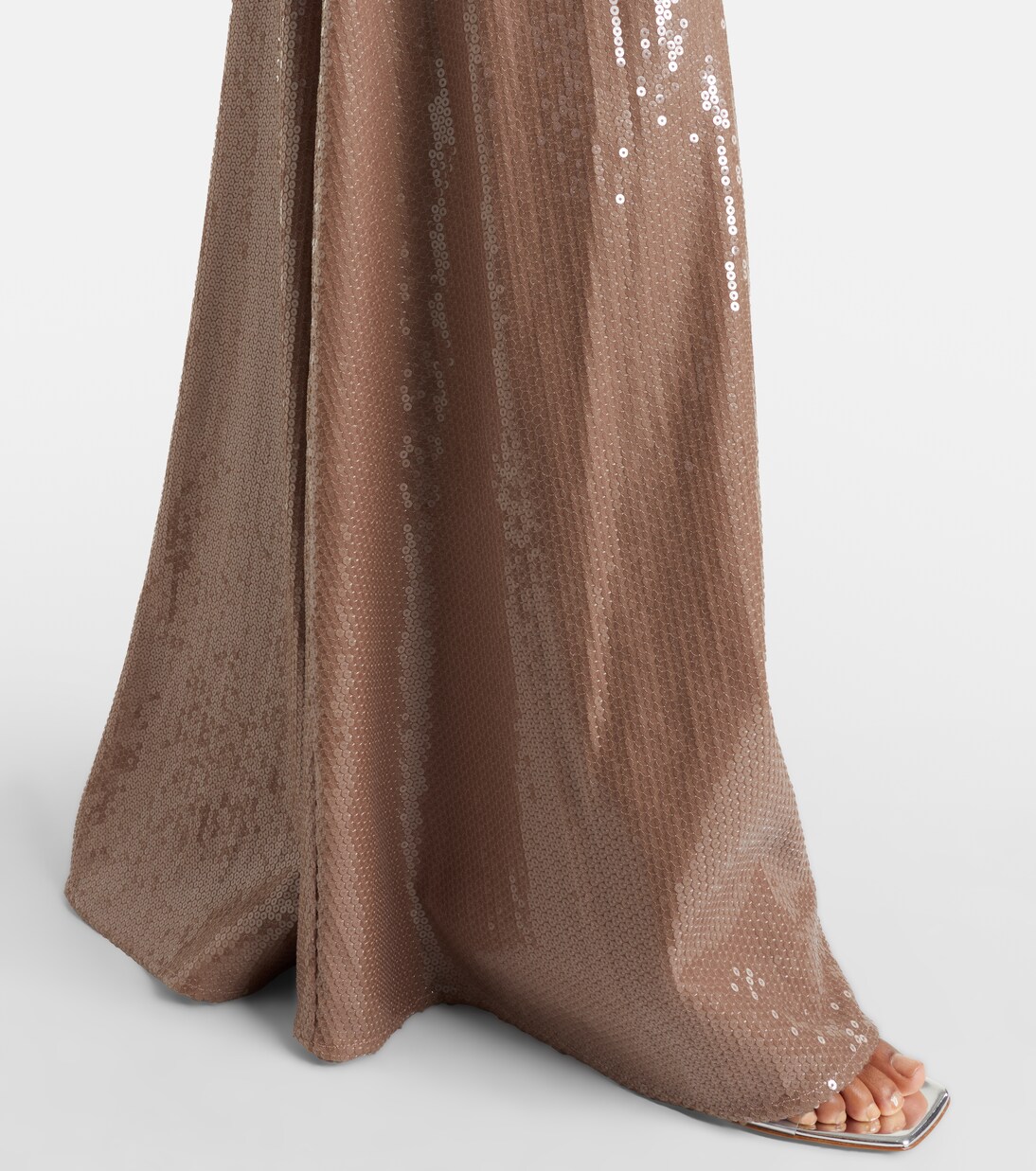 Sequined strapless gown | Alex Perry