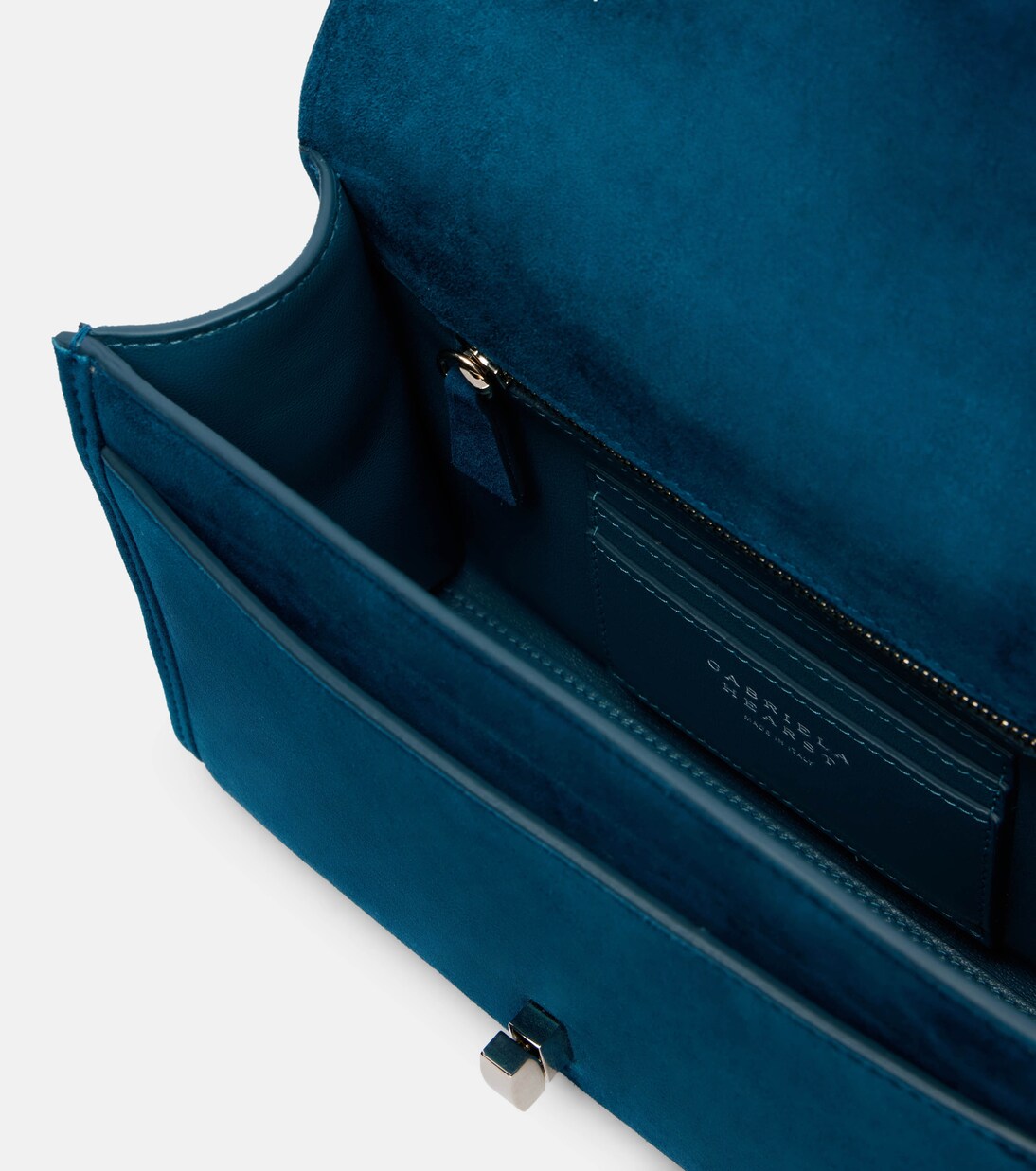 Leonora small suede crossbody bag | Gabriela Hearst