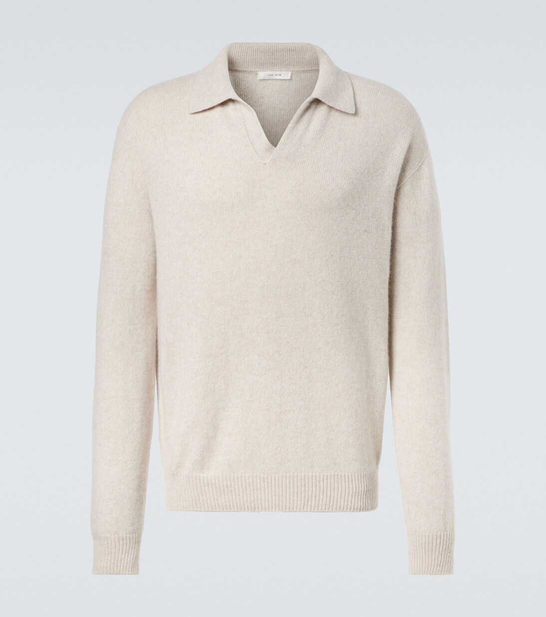 Leach cashmere polo sweater | The Row