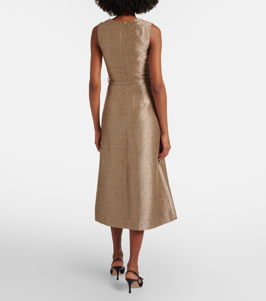 Cocktailkleid Ciro aus Tweed mit Pailletten | Emilia Wickstead